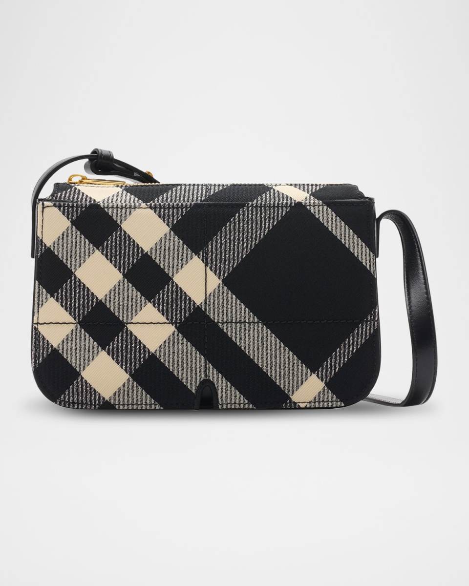 Snip Small Check Crossbody Bag